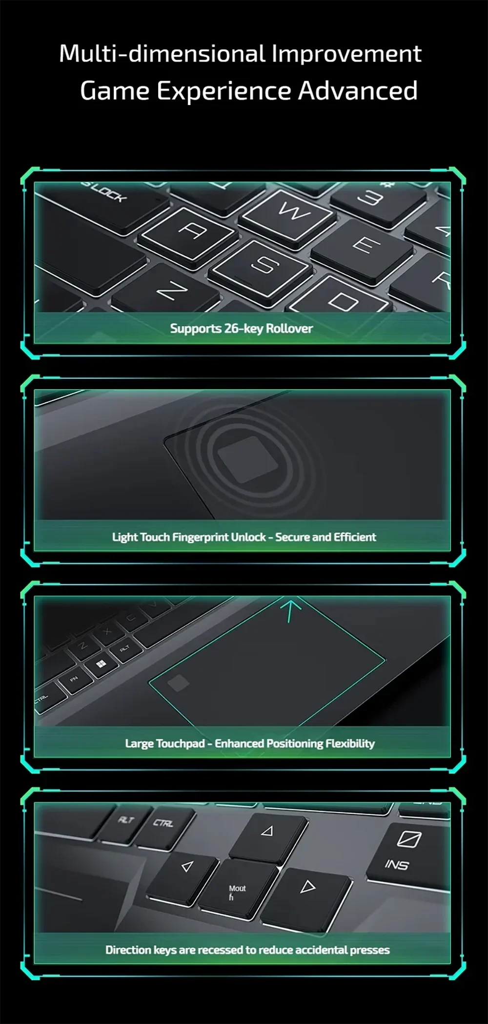 Gaming Laptop 16 inch Intel Core i9-12900H NVIDIA RTX 4060 8G 64GB RMD 4TB SSD DDR5 Windows 11 HD Camera WiFi6 Portable Computer