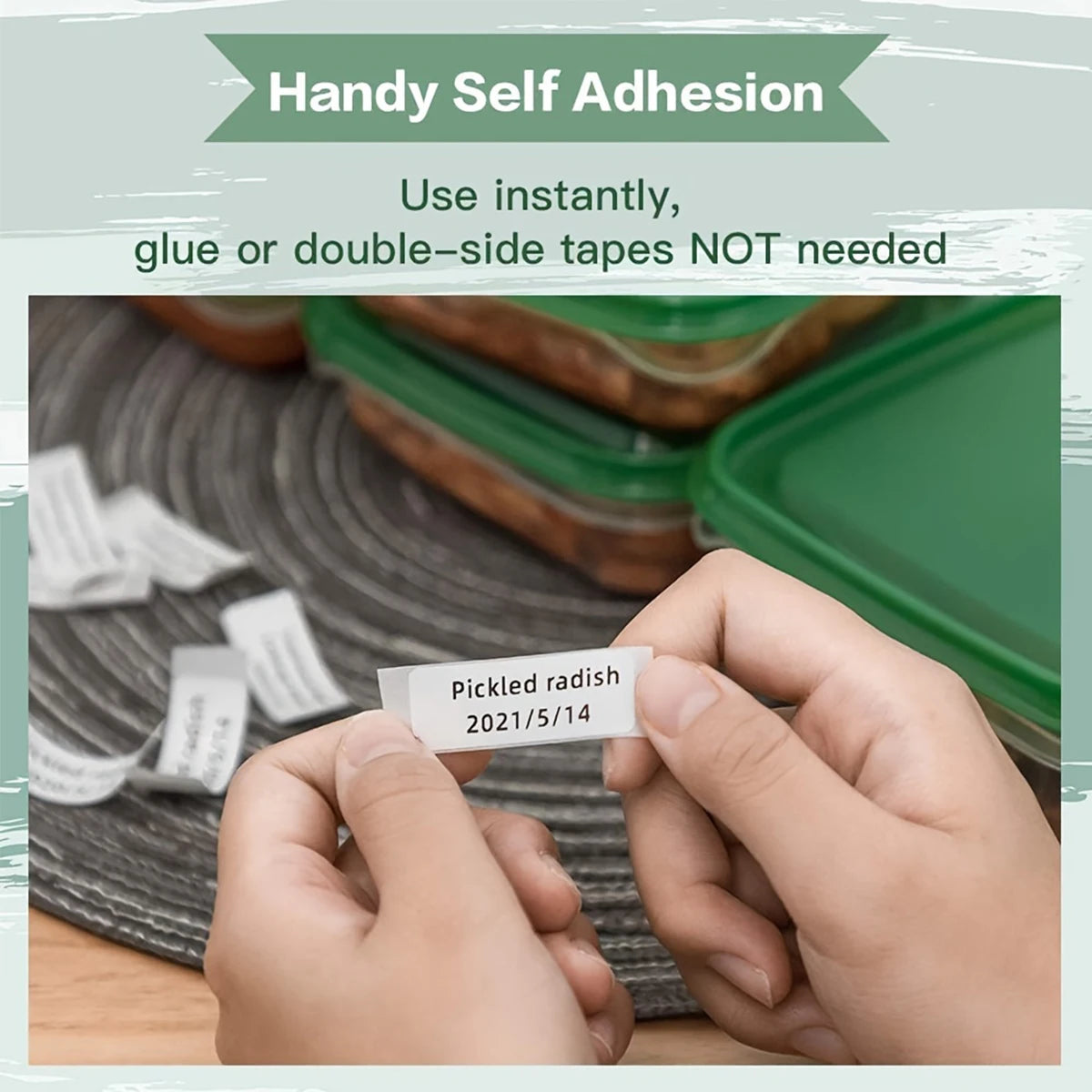 Marklife Mini Smart Label Printer B1 D110 B21 M1 Bluetooth Inkless Sticker Printer For Office Kitchen School To Gift/Marking