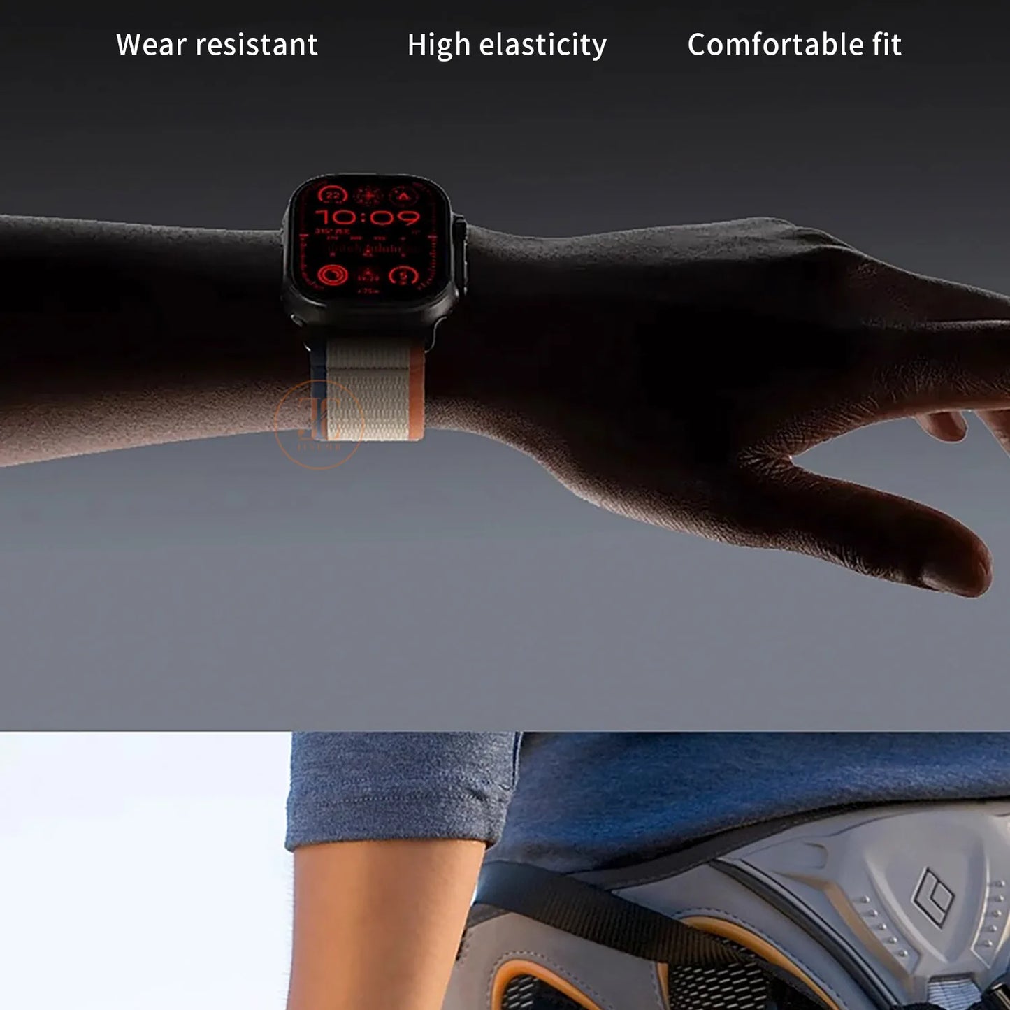 2025 New Suitable for Apple Watch  High Quality Nylon Strap Trail Loop For Watch Series 11 10 9 8 7 SE 3 Ultra 3 2 Band Iwatch