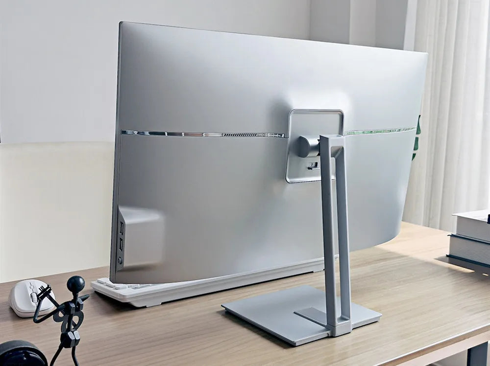 27 Inch All-in-One PC Core I7 10750H 16GB RAM 512GB SSD OEM AIO Desktop Computer Monoblock All In One PC With UPS Battery