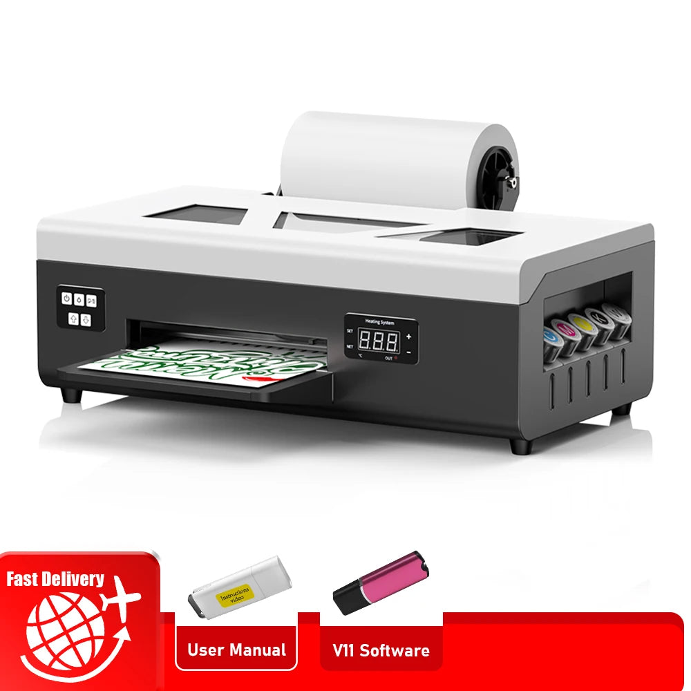 A4 impresora dtf  For Epson L805 DTF Printer DTF Transfer Machine t shirt printing machine DTF Ink DTF Film For t shirt Print