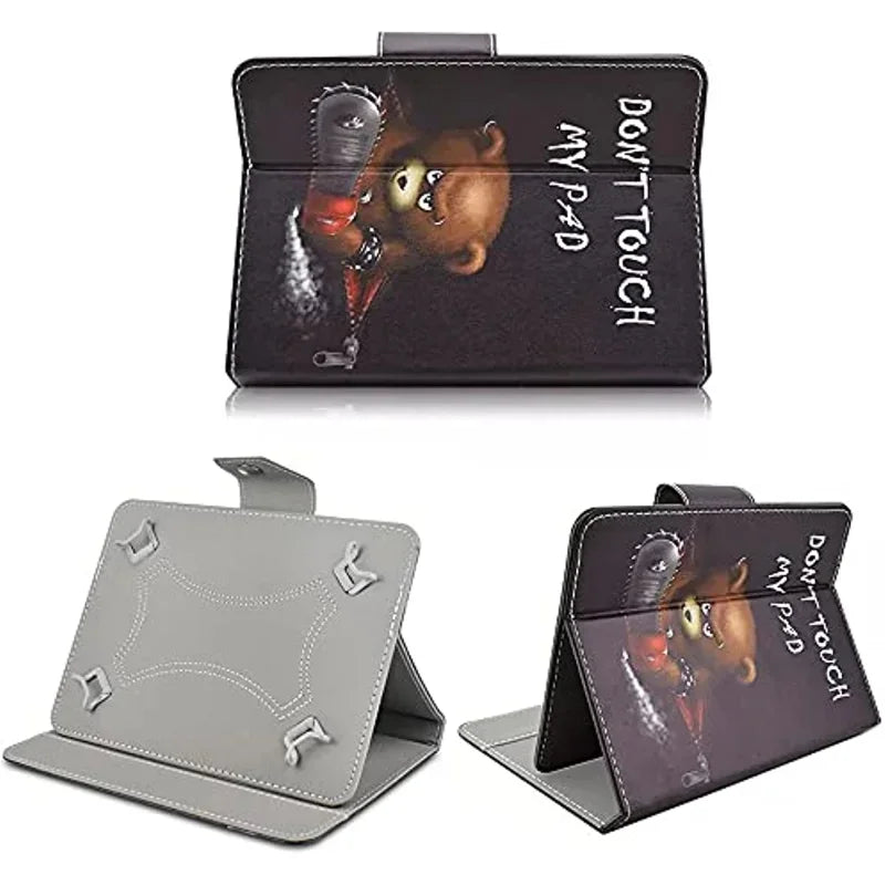 Universal 7"8"10.1"Tablet Case,8inch 10inch Tablet Cover,Folio Leather Stand Shell Case for 7-10.5 inch Android/iOS/Windows Capa