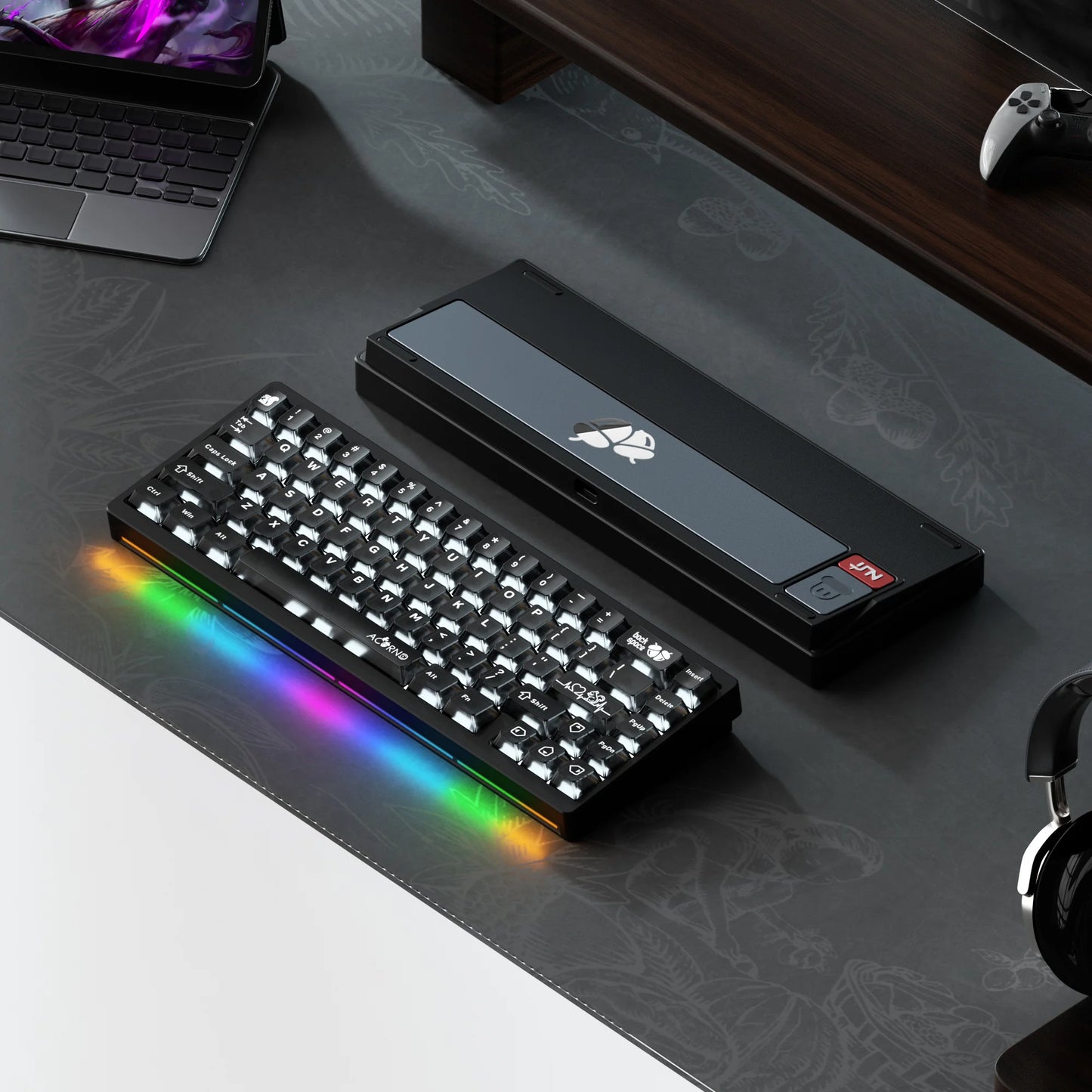 Lucky65 V2 NUT65 Sugar65 Weikav Lucky 65keys Mechanical Keyboard Aluminum 3-Mode Rgb Hot Swappable Custom Wired Gaming Keyboard