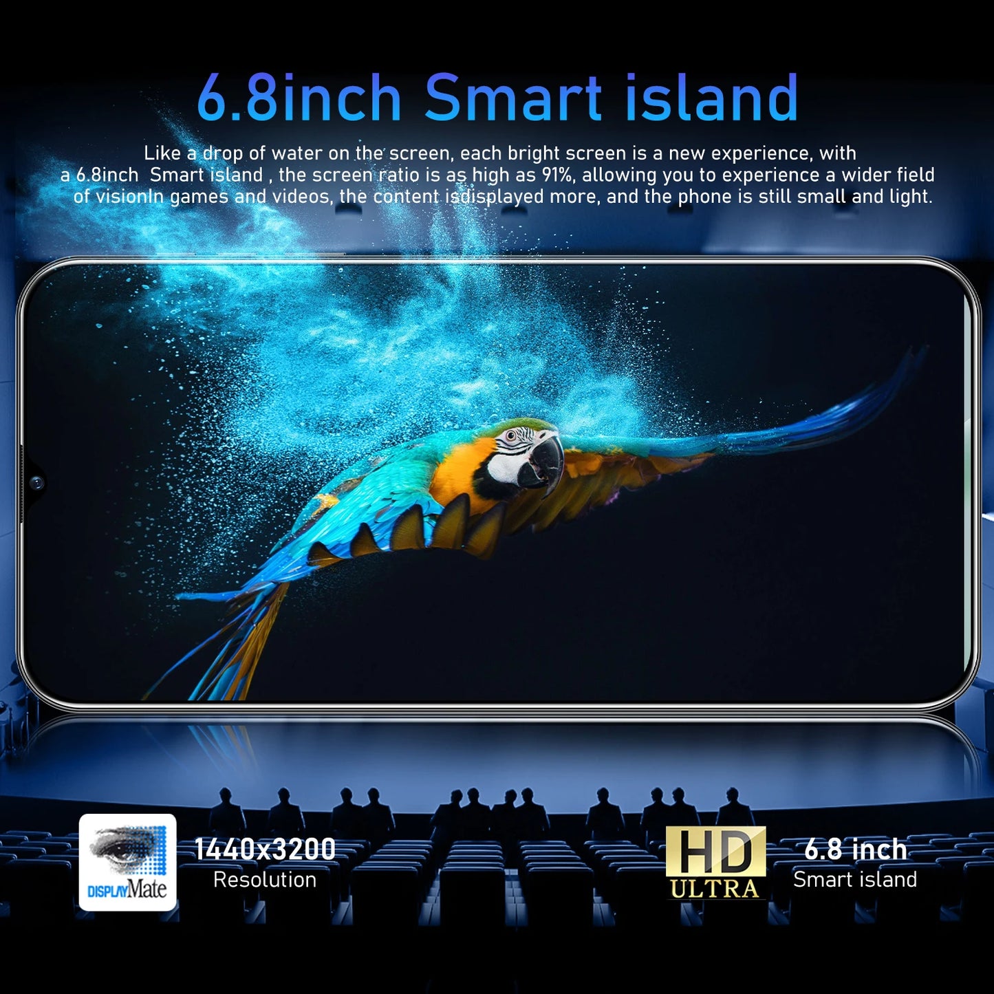 2025 New Reno11 Pro HOT Pad Original Tablet 6.8 inch Android 14 Global Edition 10 Core 16GB+1TB 6800mAh 5G Dual SIM WIFI