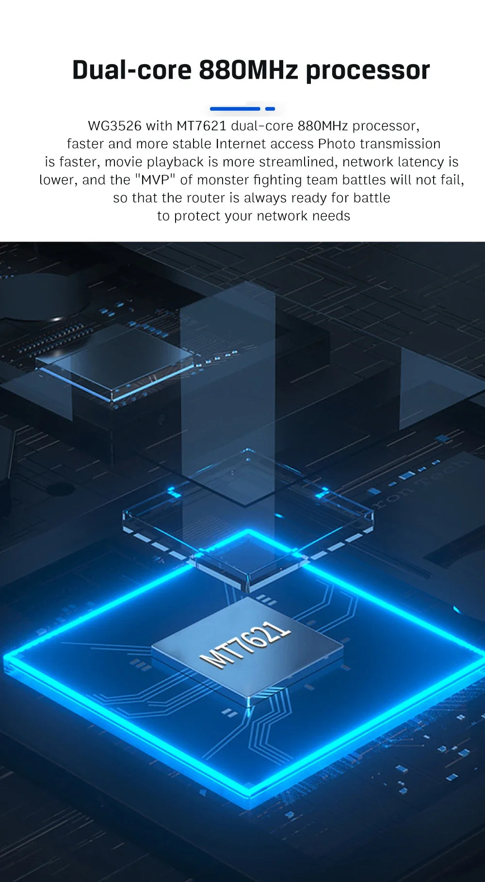 Wiflyer 4G LTE WiFi Router SIM Modem 4*Gigabit LAN WAN Dual Bands 2.4ghz 5Ghz SATA Port 5dBi Detachable Antenna for 64 Device