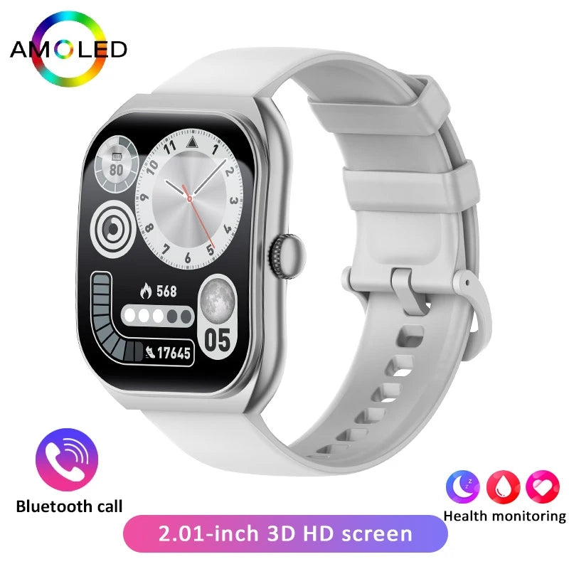 2025 New For Xiaomi Smart Watch Women Heart Rate Health Monitoring Voice Assistant BT Calling IP68 Waterproof Sports Smartwatch