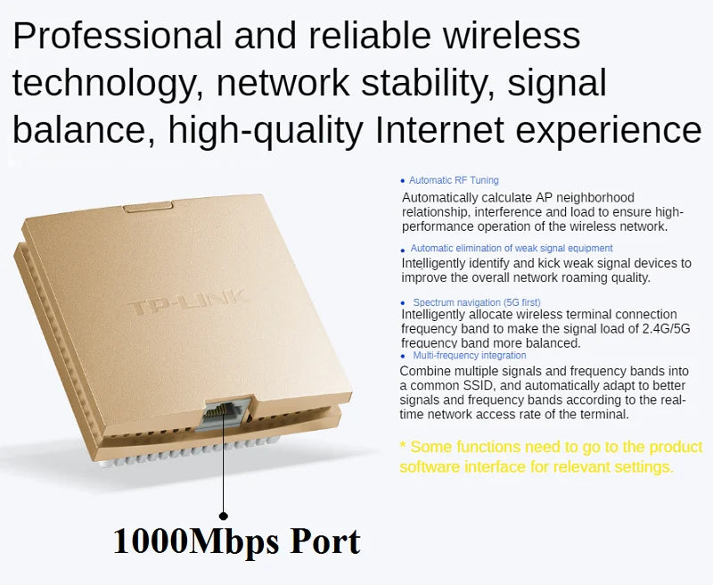 3571Mbps in Wall AP WiFi7 project Indoor AP 802.11be Access Point 2.4GHz 689M 5GHz 2882M, BE3600 WiFi 7 Panel AP, 2.5G RJ45 Port