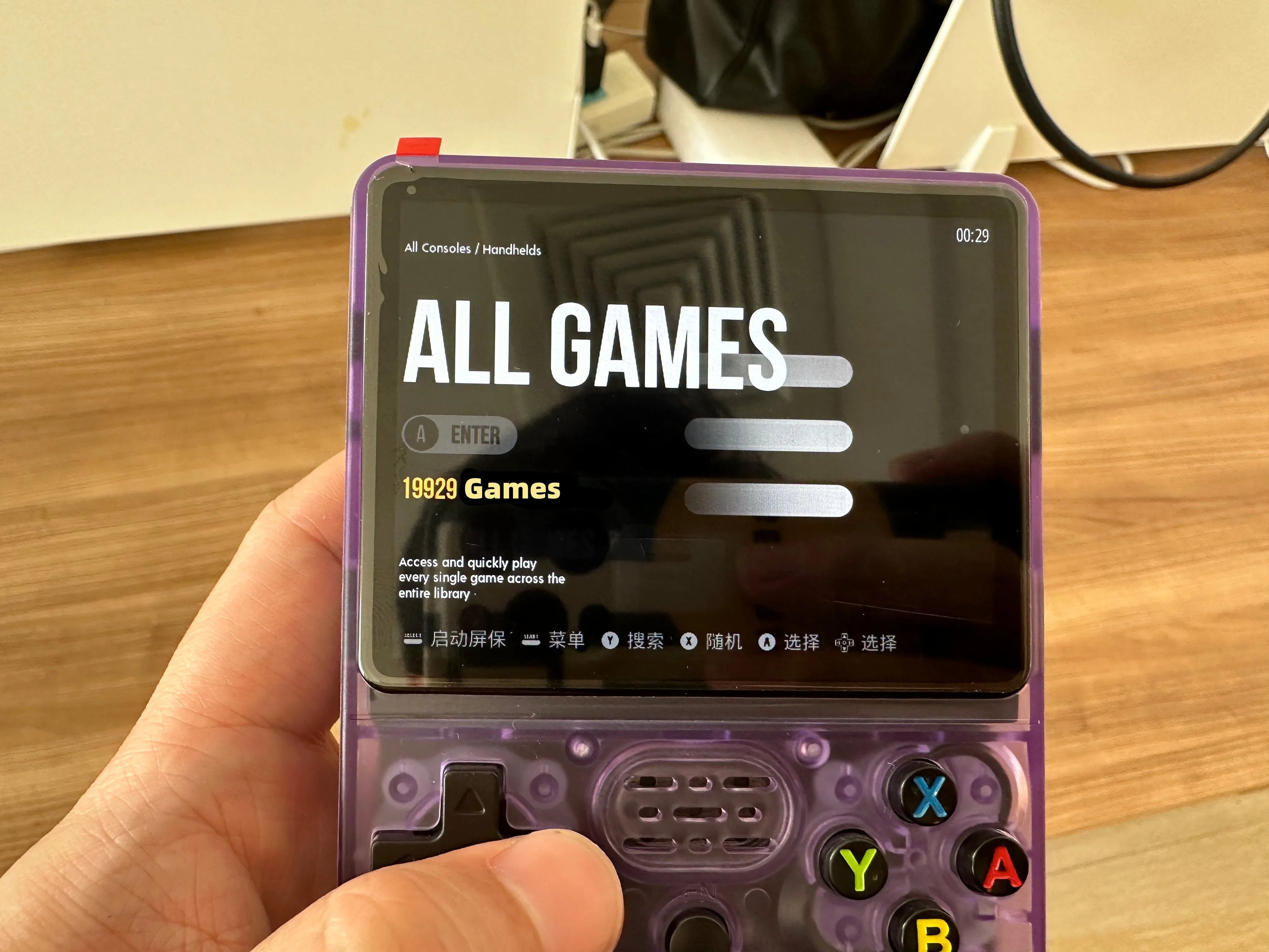 For R36S Retro Handheld Video Game Console TF Card Memory Card Linux System Portable Pocket Video Player 512G 90000 Games