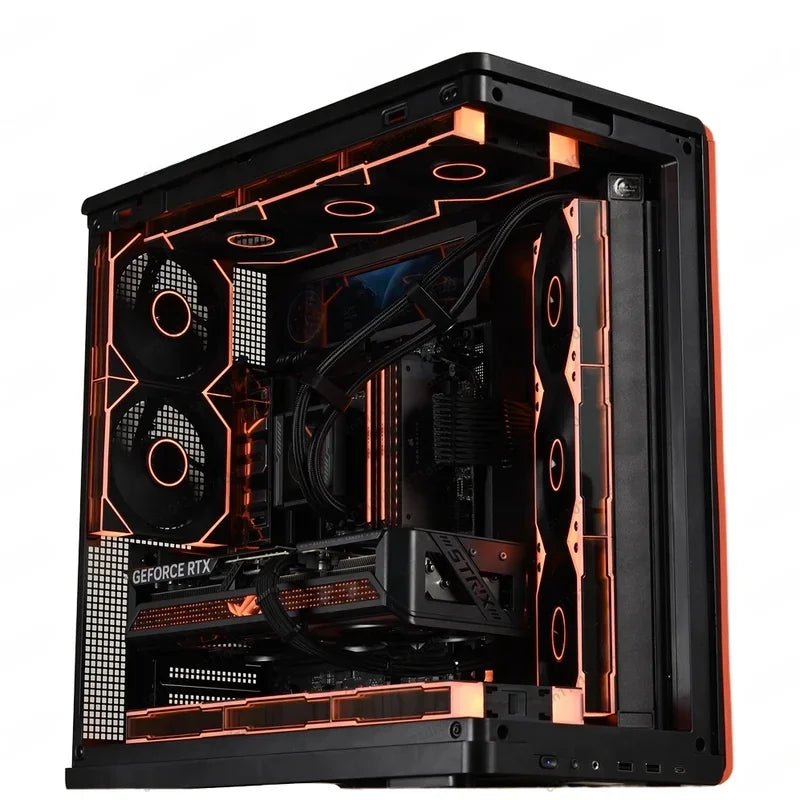 High-End 9800X3D Panoramic Gaming Desktop PC RTX5080 2TB NVMe M.2 SSD Win 10