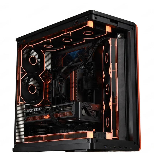 High-End 9800X3D Panoramic Gaming Desktop PC RTX5080 2TB NVMe M.2 SSD Win 10