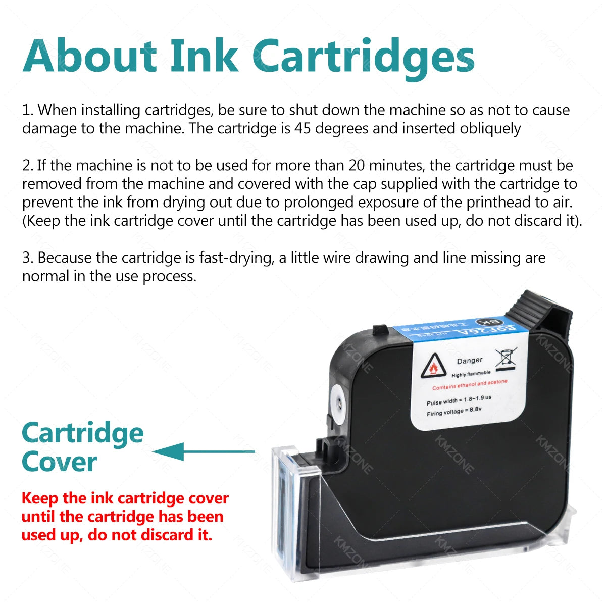 25.4mm Handheld Inkjet Printer Gun Portable For Metal Expiry Date Barcode QR Code Batch Numbers Best Value Logo Printing INKP195