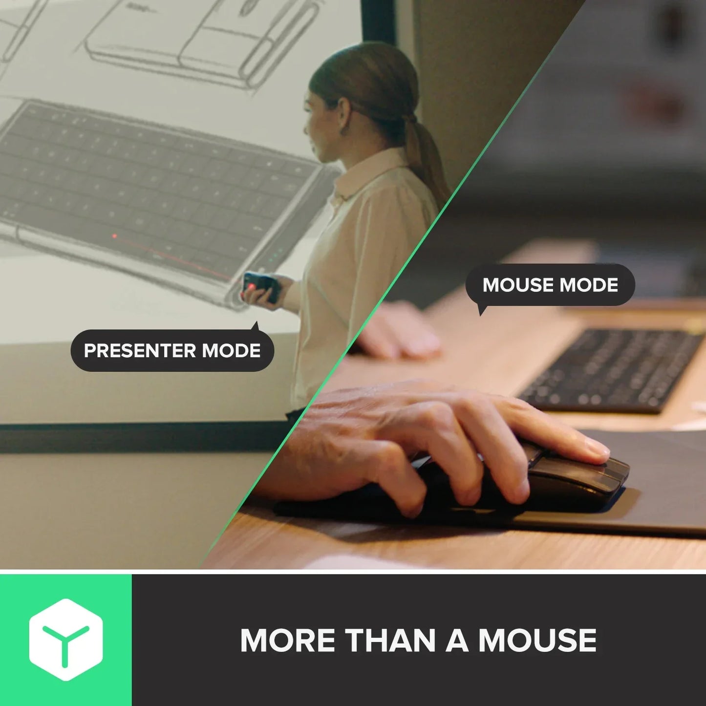 Delux Folding Keyboard Mouse Set Wireless Ultra Slim Portable Silent Kit Multi-Device Support For Windows Android IOS System