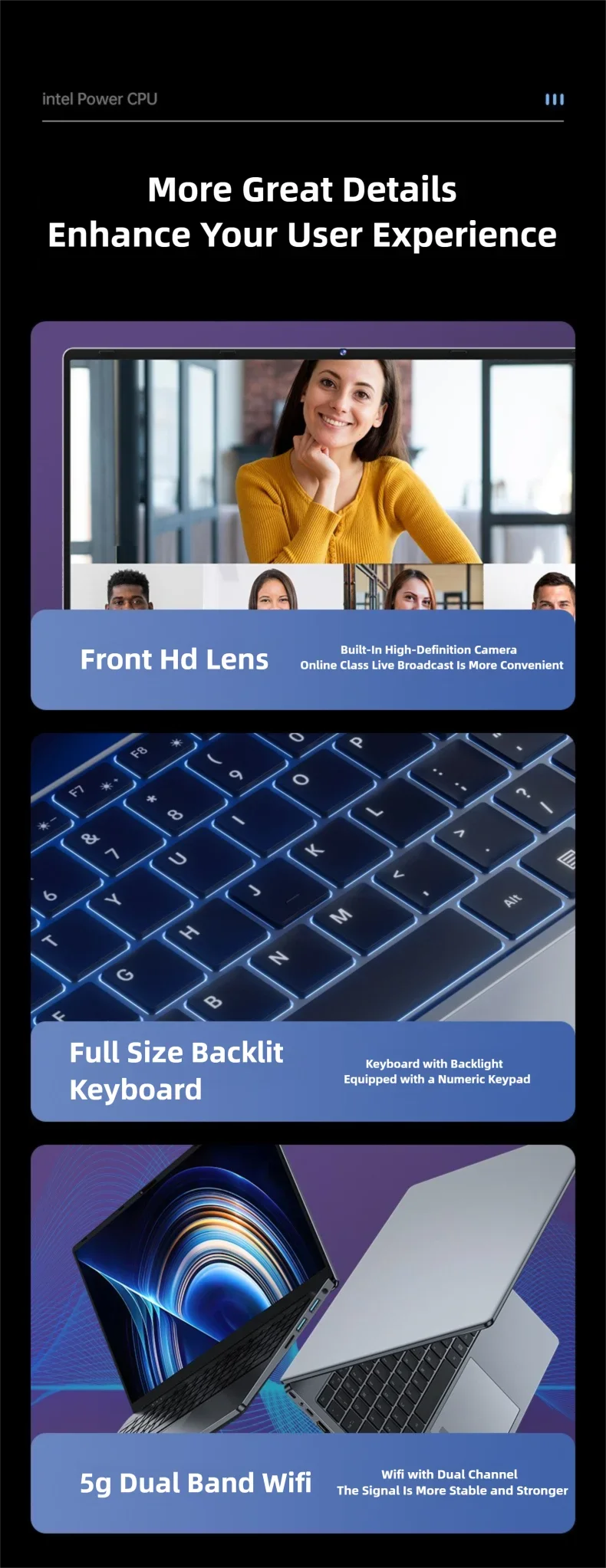 2025 12th Gen Intel Gaming Laptop 15.6" IPS HD Screen 16GB/32GB RAM NVMe PCI-e SSD NVIDIA GTX 1060 6GB GDDR5  Windows 11 Pro