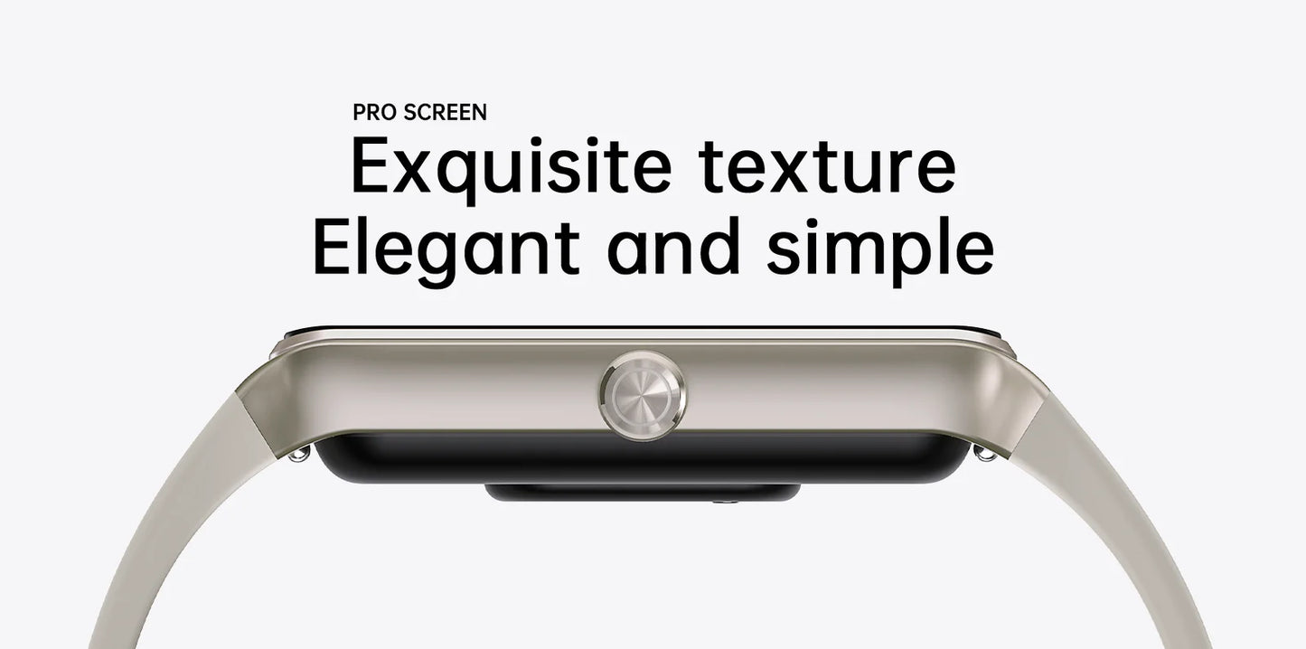 LIGE New 1.47” HD Smart Watch Women's Sports Fitness Bracelet Thermometer Health Monitor Waterproof Women Smartwatch for Xiaomi