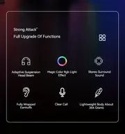 ONIKUMA X22 Gaming Headset RGB Dynamic Lighting Wired Over-Ear Adjustable Headphones With Mic 50MM For PC PS4 Xbox PS5 Gift