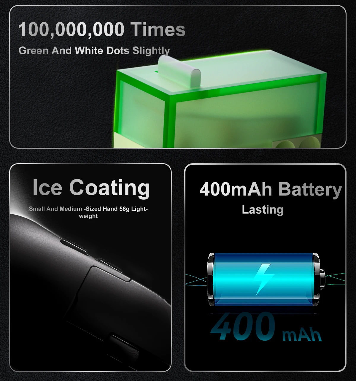 AJAZZ AJ159 APEX/AJ159PRO Wireless Gamer Mouse with RGB Magnetic Charging Base Lightweight  AJ159P Gaming Mouse for PC Laptop