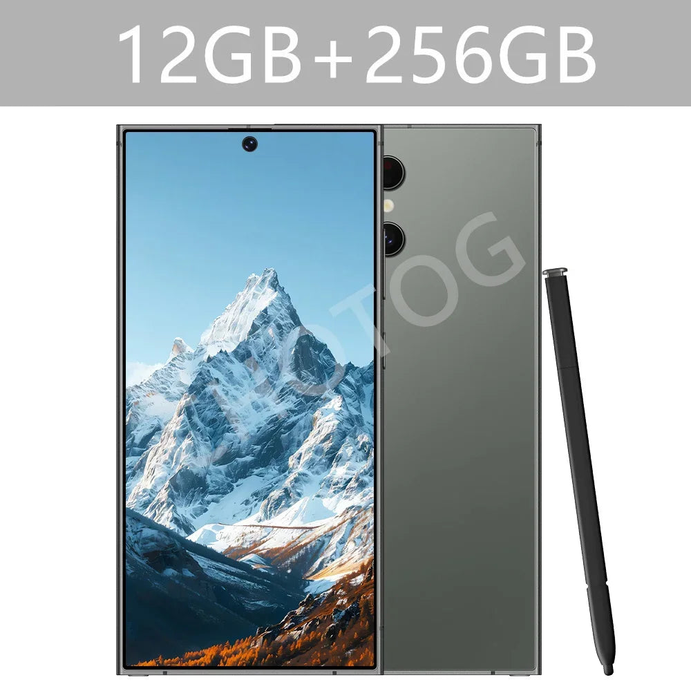 2025 Tablet 7.3 inch 16GB+1TB 4K 7800mAh Snapdragon Dual SIM GPS Tablets Panle For S24 Ultra Smartphone 5G Kids Tab PC Android