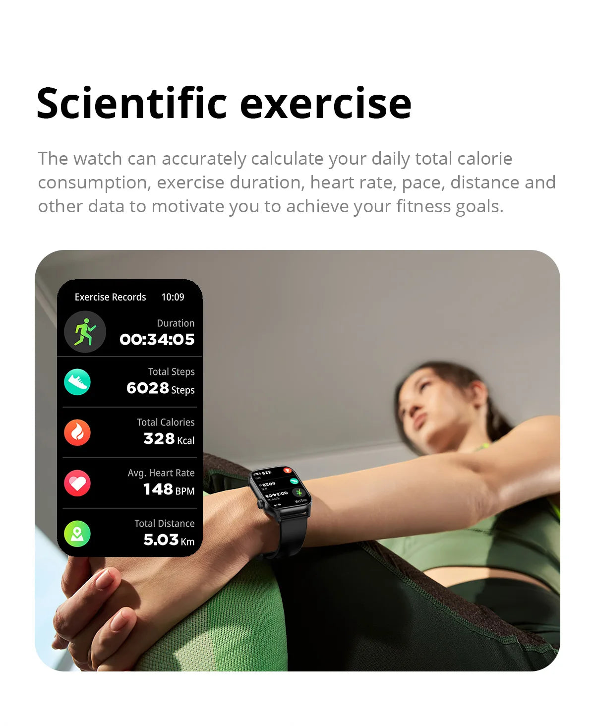 COLMI P78 AMOLED Smartwatch 1.95'' Display with Flashlight & Voice Calling 100+ Sports Mode Health Monitor Men Women Smart Watch