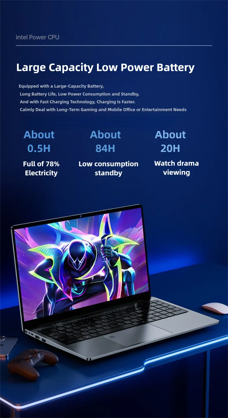 2025 12th Gen Intel Gaming Laptop 15.6" IPS HD Screen 16GB/32GB RAM NVMe PCI-e SSD NVIDIA GTX 1060 6GB GDDR5  Windows 11 Pro