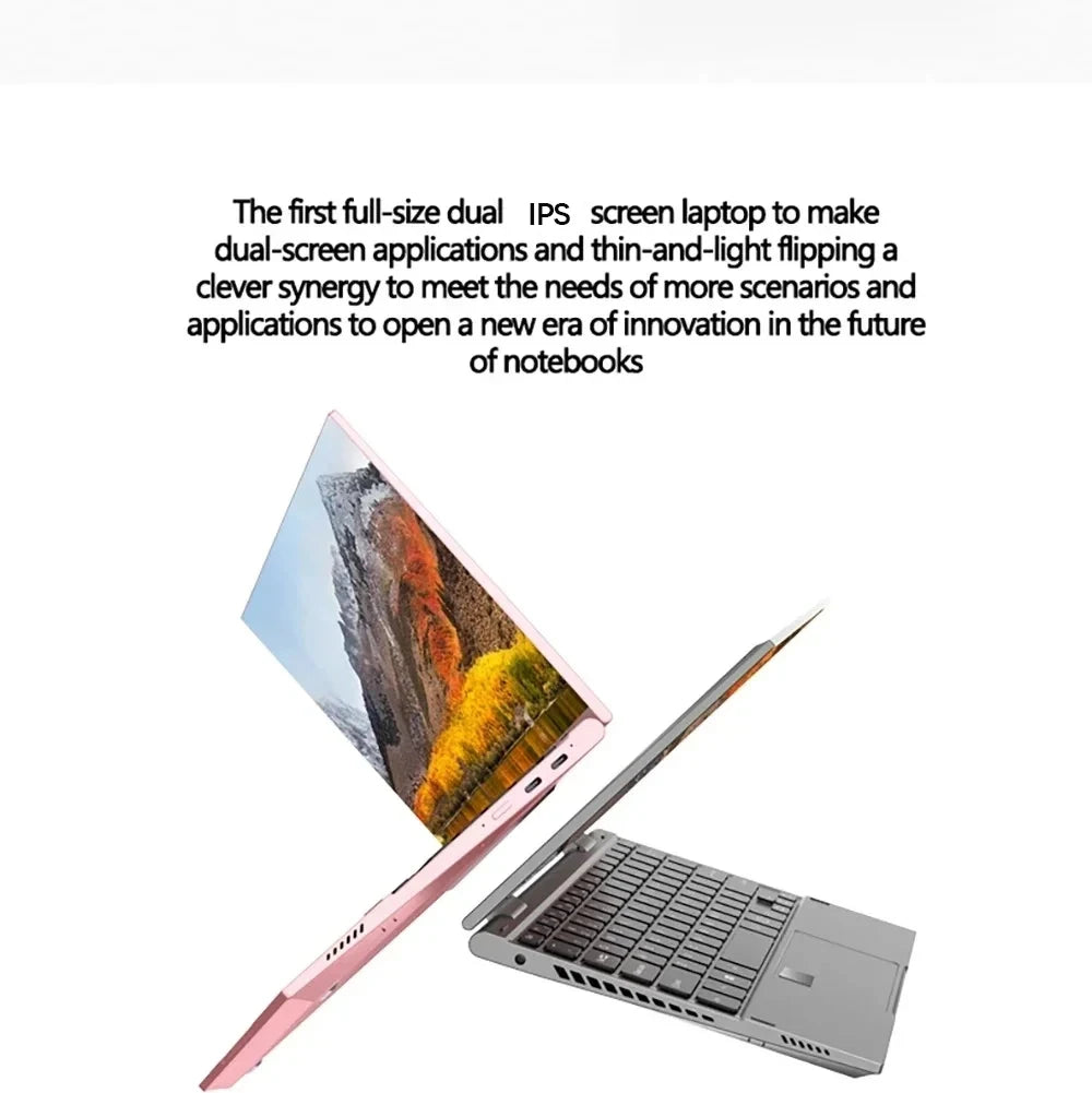 2-in-1 Touch Screen Tablet Laptop 10.9-inch 360° Flip Notebook Intel N95 16GB DDR5 2TB SSD HD Camera Backlit Keyboard Laptop