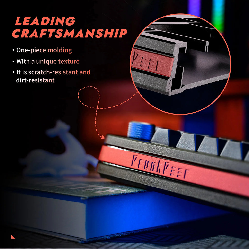 DrunkDeer A75 Pro HE Magnetic Switch Gaming Keyboard Rapid Trigger Wired RGB Mechanical Keyboard Hot-Swap Gasket Mount