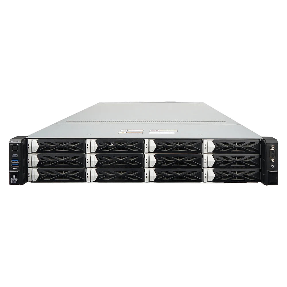Ultra Fast 2U Virtualization Server Intel 6th Gen Dual Xeon 32 DDR4 DIMM High Speed Rackmount Server for Enterprise Operations