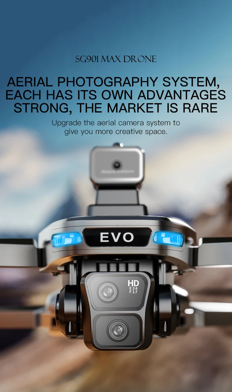 New SG901 Drone Professional 8k Camera Four-Axis Aerial Photography with Large Screen Remote Control 5G WIFI GPS FPV Dron RC 5KM