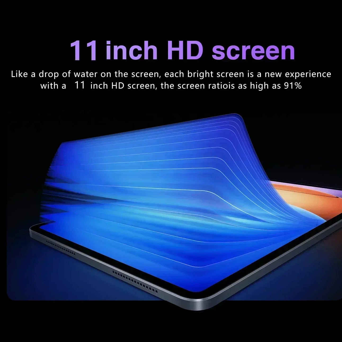 2025 Pad 7 Pro Global 11 inch tablet Android 14 16GB 1TB Snapdragon 8 Gen2 4K HD 5G WIFI Bluetooth WPS 20000mAh tablets Tab PC