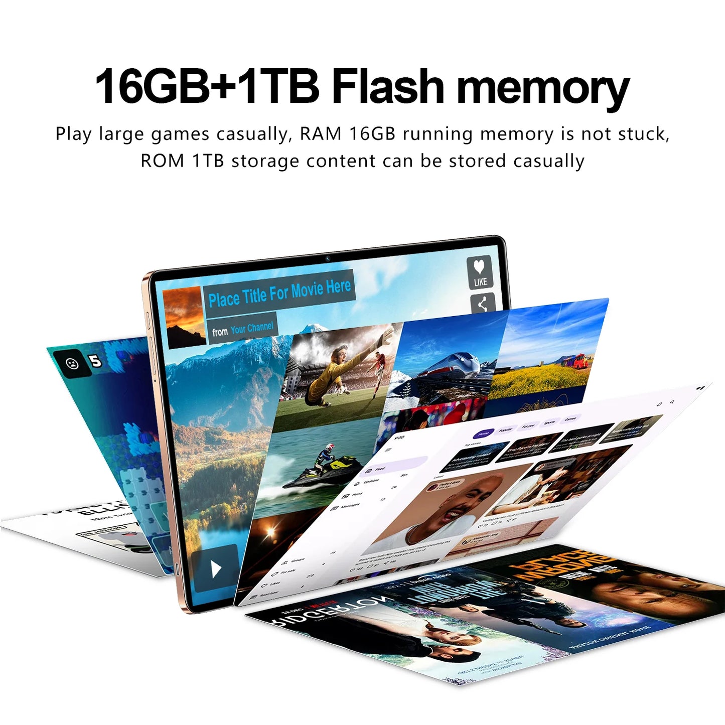 2025 Original S25 UItra Tablet Android 15 Tablette 10.1inch Tablet PC 22GB+2T 5G Dual SIM Card 10000mAh Snapdragon 8 Gen3 Tab