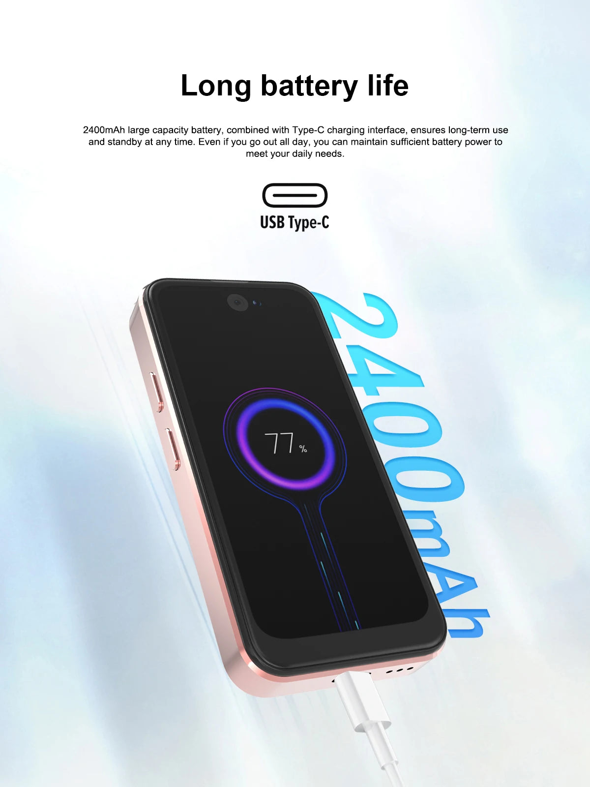 Fuffi XS16 Mini Phone 4G LTE Android10.0 Smartphone 4GB RAM 32GB ROM 4" Display 5MP Camera Dual SIM With Play Store WhatsAPP