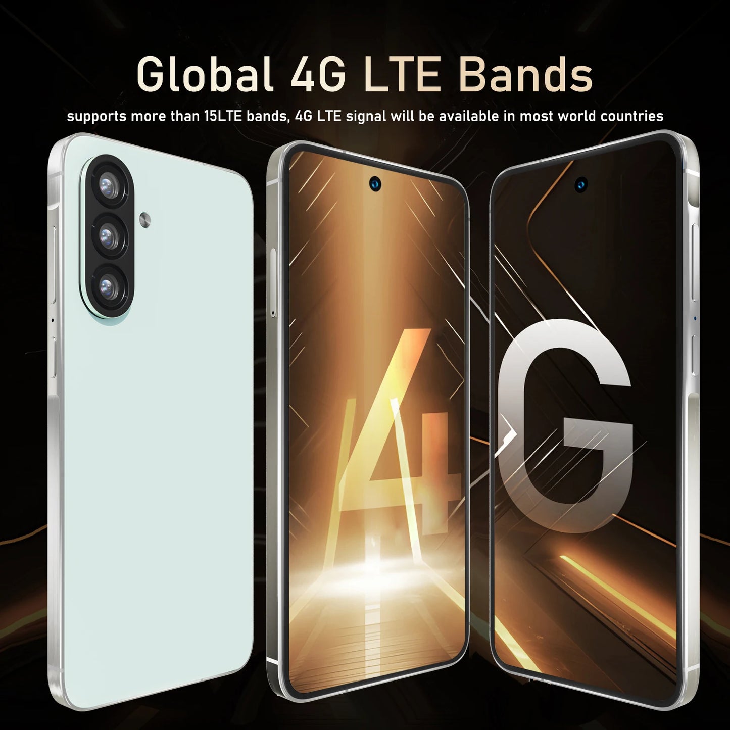 Global Version A56 Smartphone Android,6.8 inch,12GB RAM,512GB ROM,Dual SIM,Mobile phone,Google Play Store,16+32MP,6800mAh