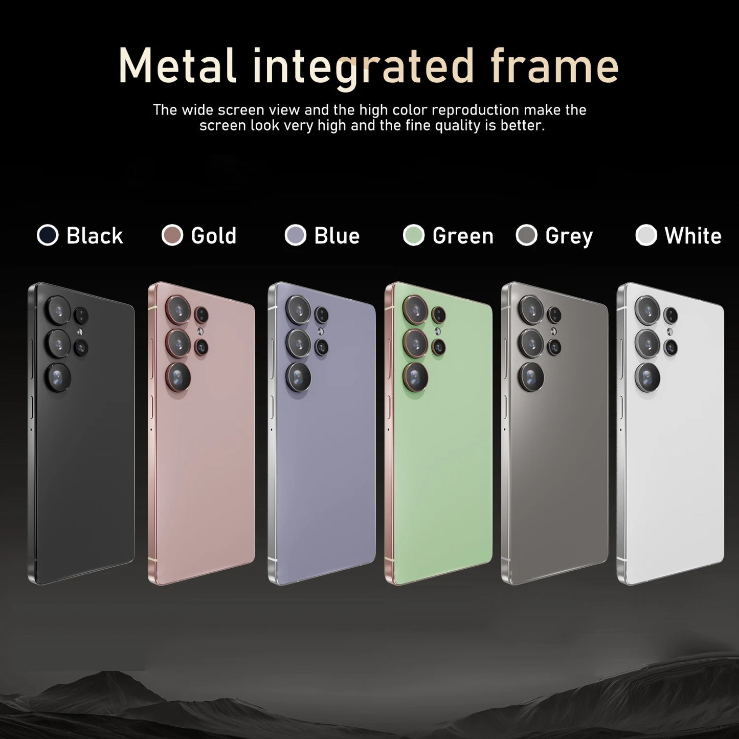 S25 Ultra Smartphone Android 6.8 inch 8+128GB ROM Dual SIM Mobile phones 4G Network 6800mAh Battery Octa Core Cellphones