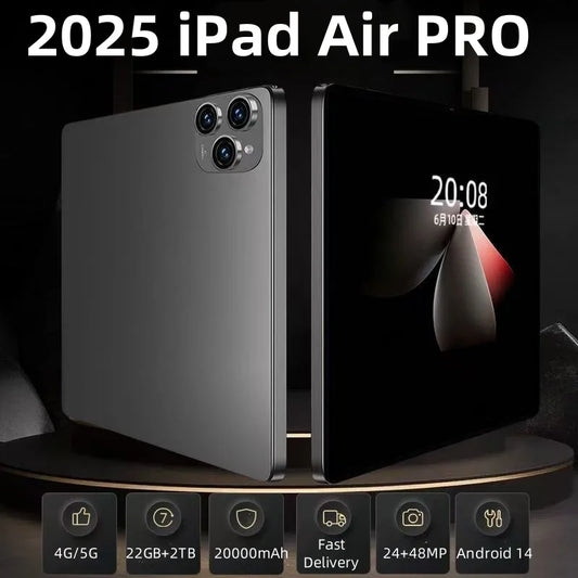 Original Tablet iPad Air Pro 12 Inch 22GB RAM 2TB ROM tablet Android 14 Core Pad Tablet PC Phone Dual Wifi tablette android 태블