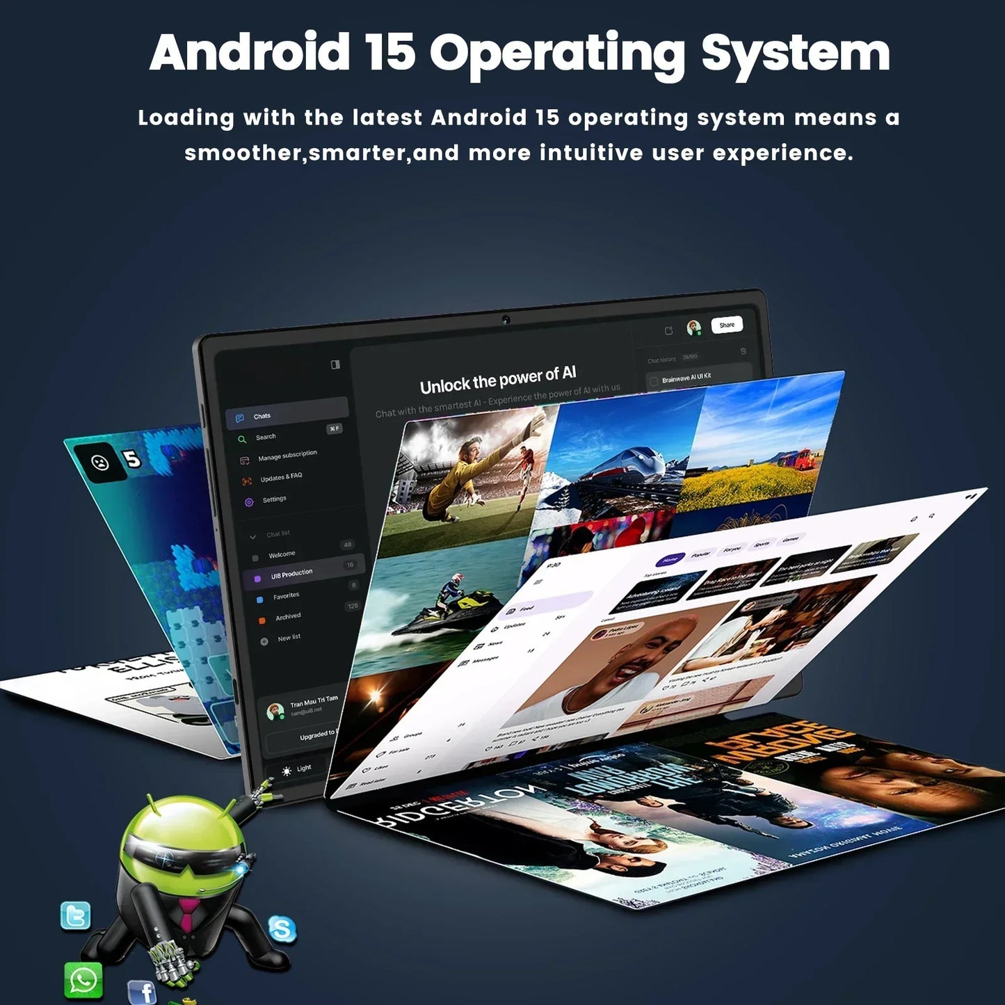 2025 New S10 Ultra Original Tablet Android 15 22GB+2TB Tablette 10.1inch Touch Tablets PC WIFI Global Version 5G Dual SIM Card