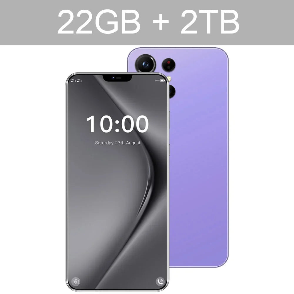 Brand New Pad Tablet PC For 14T Pro 7.0 inch HD Android 15 22GB+2TB 8000mAh Battery 4G 5G Dual Sim Card WiFi GPS Tab