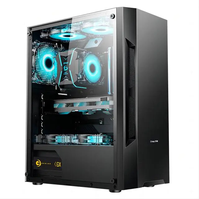 Skytech Azure Gaming PC Desktop – Intel Core i7 12700F 2.1 GHz, NVIDIA RTX 4070 Ti, 1TB NVME SSD, 16GB DDR4 RAM 3200, 750W Gold