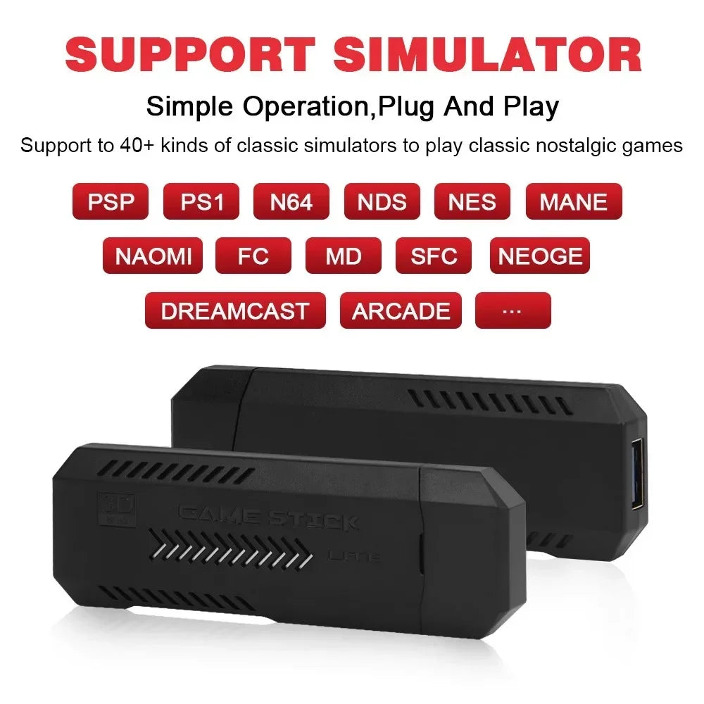 X2 Plus 64G 128G 256G 50000 Games Retro Video Game Console with GD10 Pro Stick 4K 3D HD Support Wireless Controller254