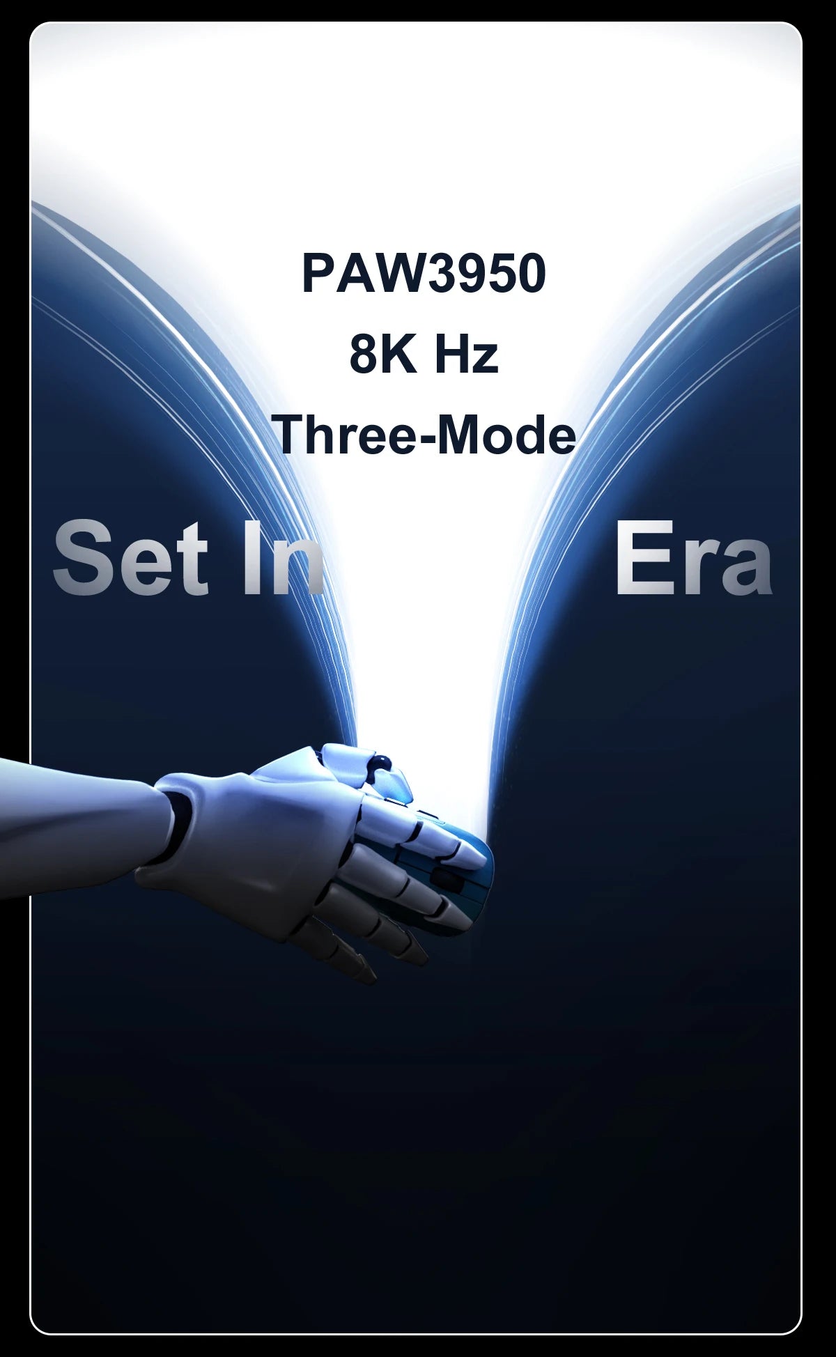 AJAZZ AJ159 APEX/AJ159PRO Wireless Gamer Mouse with RGB Magnetic Charging Base Lightweight  AJ159P Gaming Mouse for PC Laptop