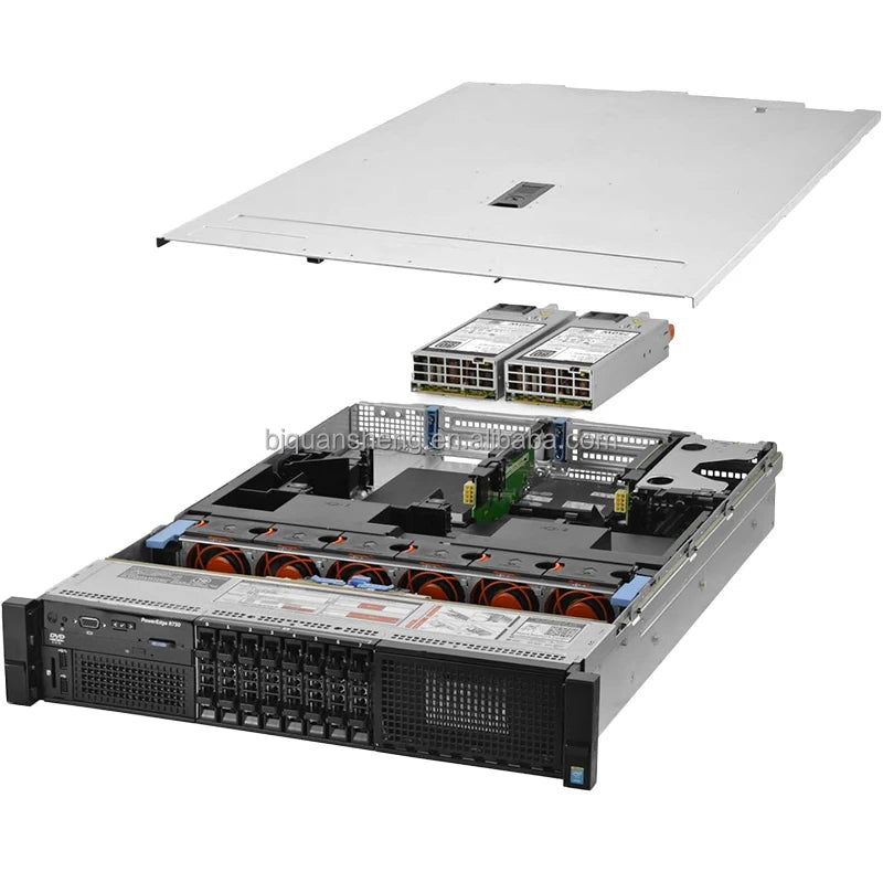 De Ll Used Server EMC PowerEdge R630 R730 R730xd De Ll Rack Server R730 With Intel Xeon E5-2640 V2 2.0GHz