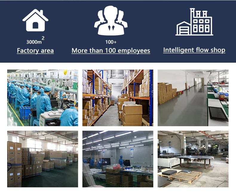 Factory Direct Sales 15.6 inch Wall-mounted and Desktop Industrial Tablets with Capacitive Touchscreen IP65 i3 i5 i7 4G 128G SSD