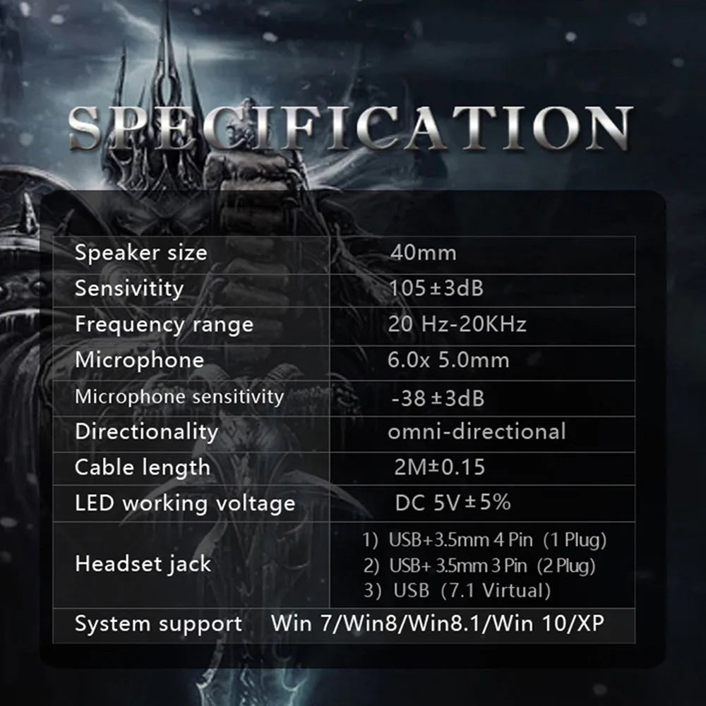 New Gaming Headphones Headset With LED Light Deep Bass Stereo Wired Gamer Earphone Mic for PS4 Xbox PC Laptop Phone One Switch