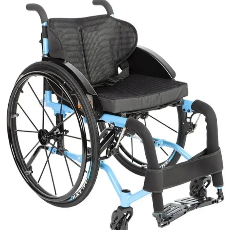 3different Seat Size Aluminum Alloy Rehabilitation Portable Light Foldable Travel Chair Sport manual Wheelchair for the Disabled