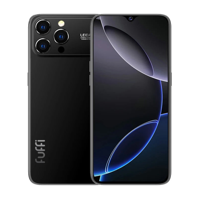 Global Vision 17 Pro Max Smartphone 5G Android 12 8GB RAM 512GB ROM 6.3 Inch Phone 2280x1080HD 24+48MP 4 5G Network Mobile Phone