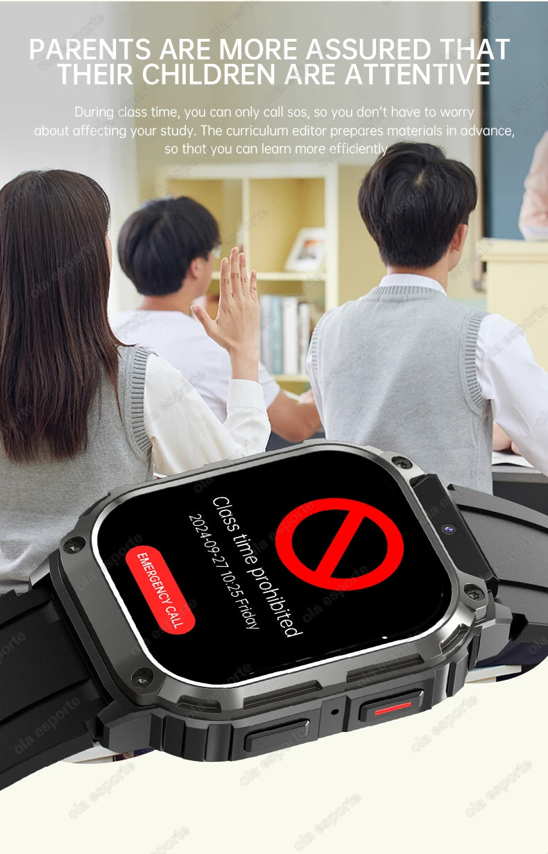 New GPS 5G SIM Card Smartwatch Men Women Video Calls 2/16GB Memory GPS WiFi Tiktok APP Waterproof Smart Watch For Android Pk Pgd