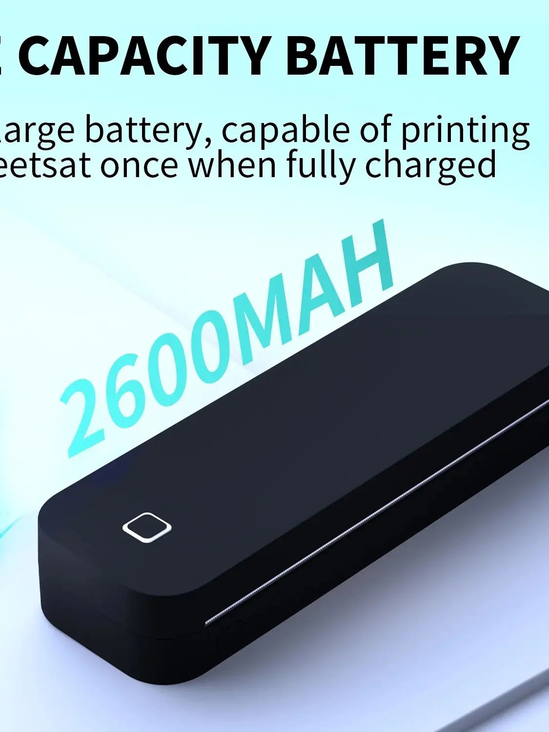 Inkless Portable A4 Thermal Printer Bluetooth PDF Excel Word Document Printing Machine Paper Roll For Office Work Home School