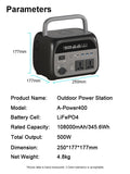 2600W 1800W 500W Portable Power Station Outdoor UPS Function Pure Sine Wave Lifepo4 Batteries 220V портативная электростанция
