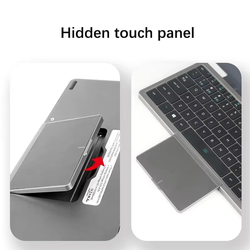 GLF-S2 10.9+10.95 Inch Dual Screen Laptop Intel i3 1215U N100 Touchscreen Notebook WIFI 6 180° flip Win11 Laptop Tablet Computer