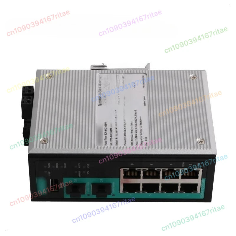 High Performance Security Router 8-Port Gigabit with VPN Firewall SFP for Industrial Network