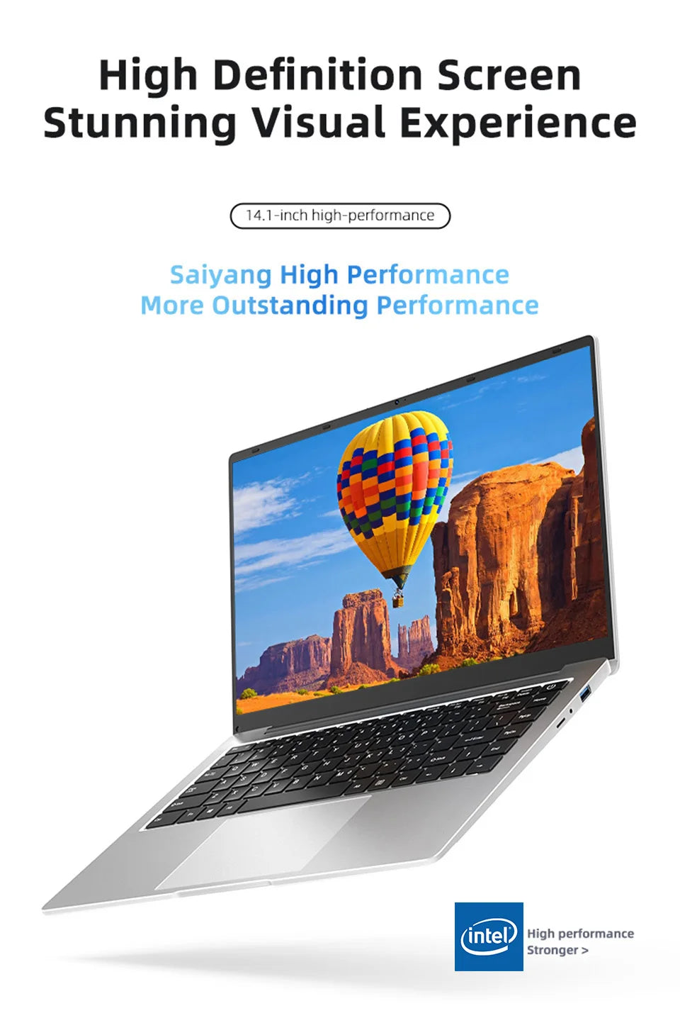 Laptop Computer Windows 11 Pro Intel Atom A3950 2025 Notebook PC 12GB RAM 512GB 1TB 2TB SSD 1920*1080P Office Study Computer