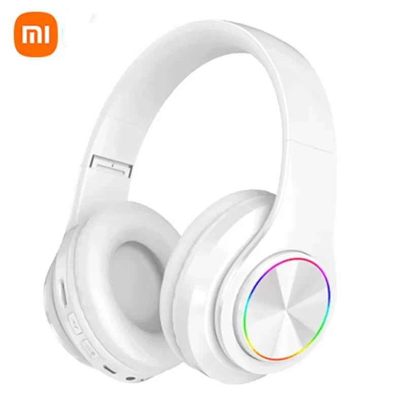 XIAOMI Bluetooth Headset Wireless Headphones Foldable HiFi Stereo Earphone With Mic Support SD Card FM For Xiaomi Iphone